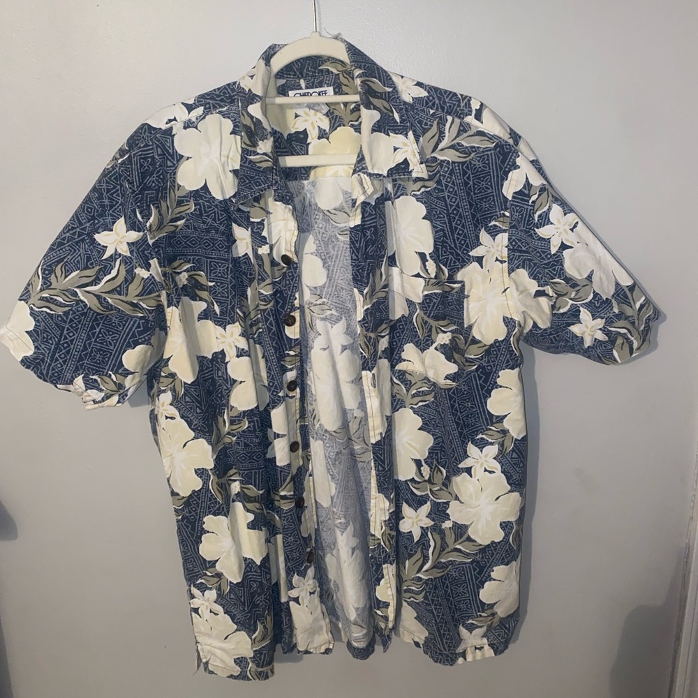 Cherokee Hawaiian Shirt. Mens Size XL.